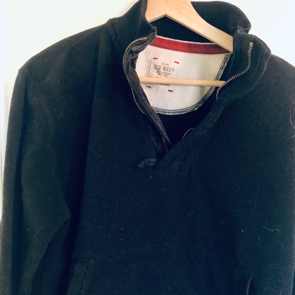 old navy men's fleece pullover